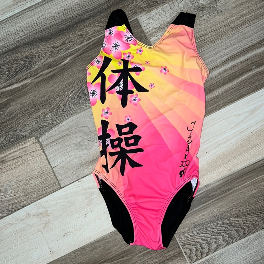 GK limited edition Japan 2020 gymnastics leotard AS worn once